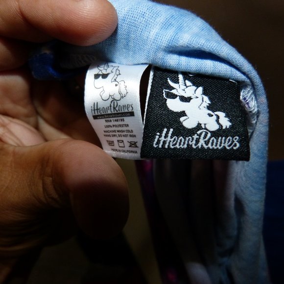 IHEART RAVES TOP NWT SZ. M/L - Picture 8 of 11